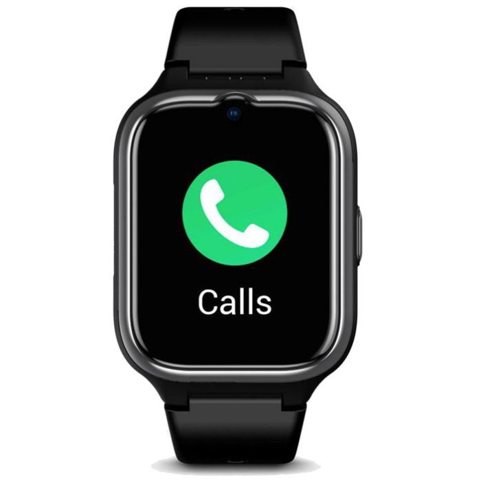 SPC Reloj con Localizador 4G Senior Negro 9642N para Personas Mayores con GPS, Oxímetro y Botón SOS